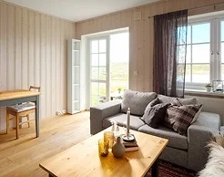 Accommodation for snowkiters right on the spot