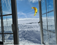 Snowkiting in Norway in Fagerheim - Accommodation on the spot
