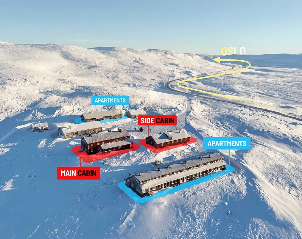 Snowkiting in Norway | Accommodation on the spot | Fagerheim snowkiting base